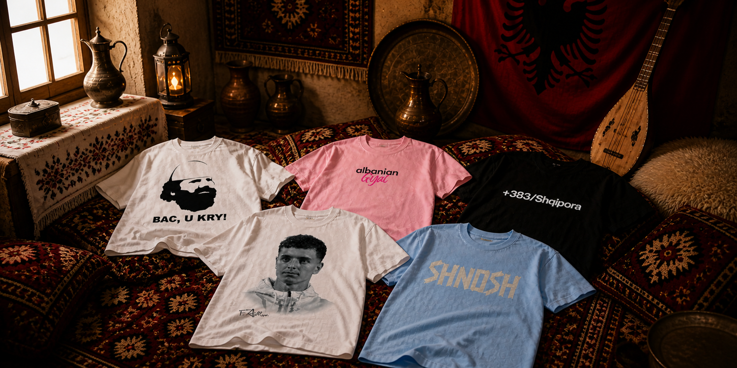 LIMITED DROP – SHQIPORA T-SHIRTS