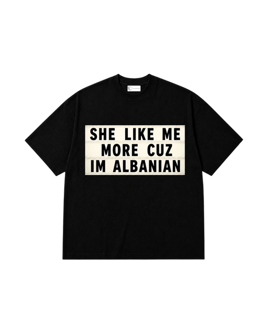 She like me more